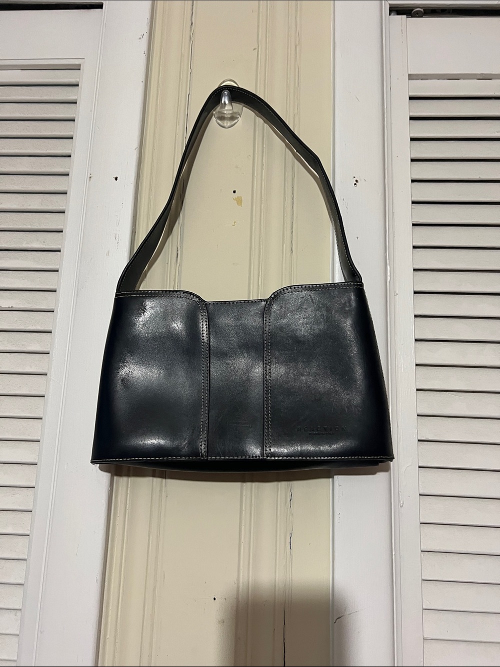 Kenneth Cole Reaction Black Leather Bifold Wallet